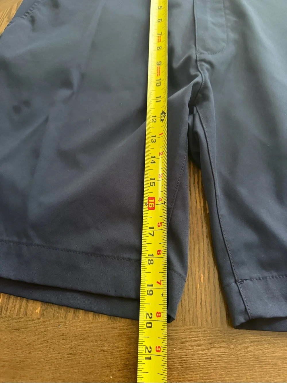 2 pack Size 36 Cremieux Men's Performance Shorts Navy and Khaki Shorts